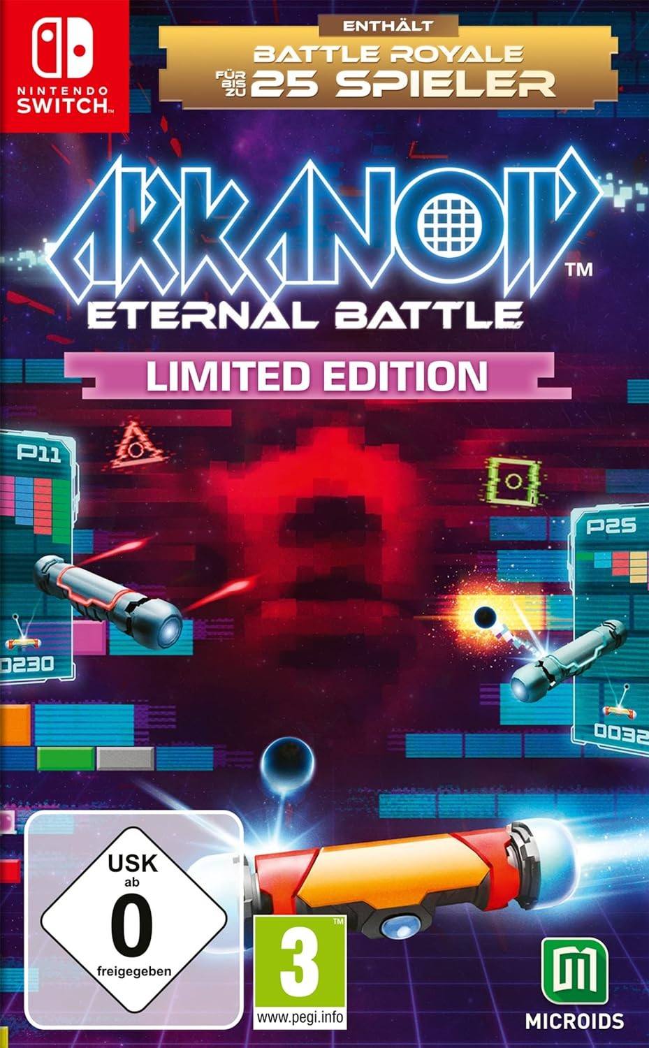 Arkanoid Eternal Battle Limited Edition (verpakking Duits, game Engels) - Nintendo Switch