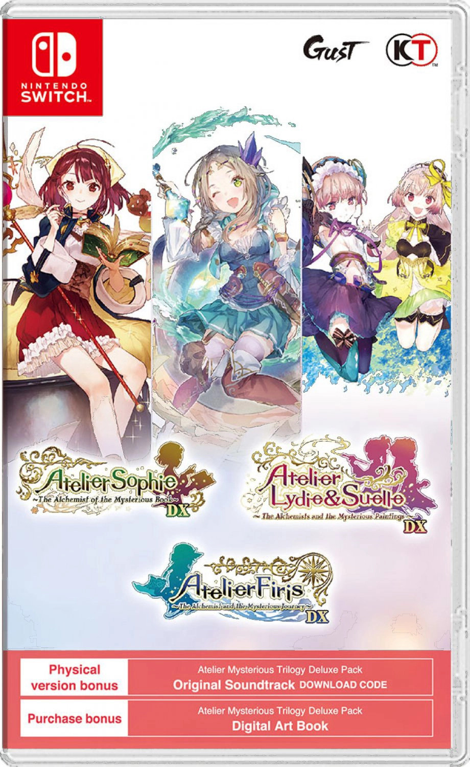 Atelier Mysterious Trilogy Deluxe Pack - Nintendo Switch
