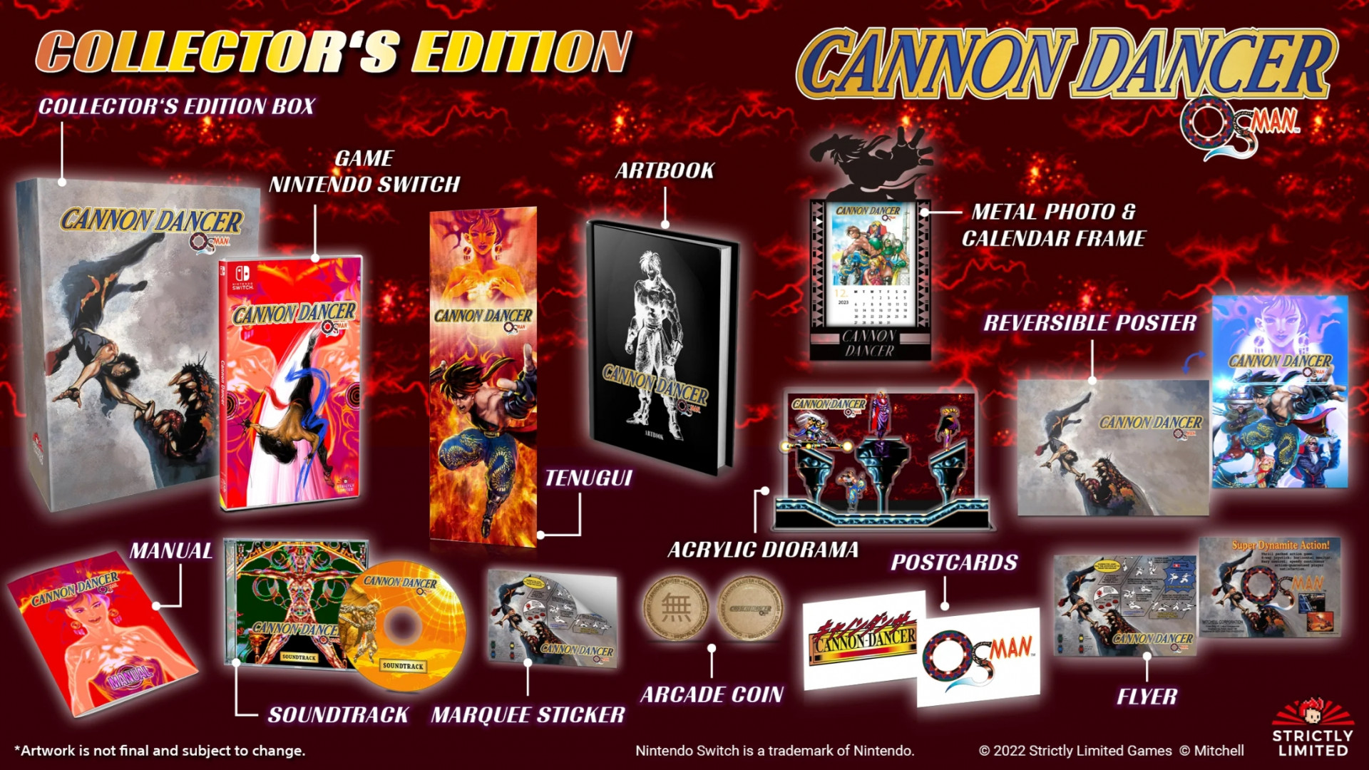 Cannon Dancer Osman Collector's Edition - Nintendo Switch