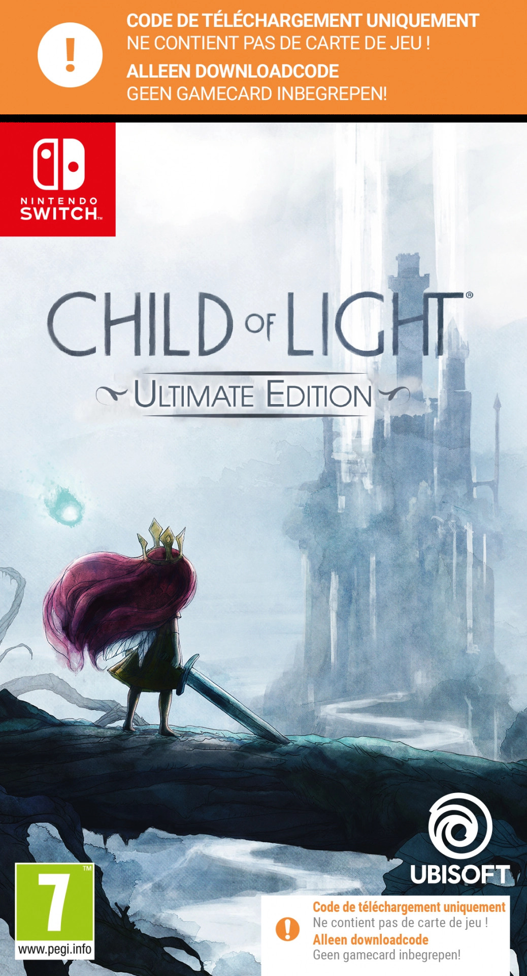 Child of Light Ultimate Remaster (Code in a Box) - Nintendo Switch