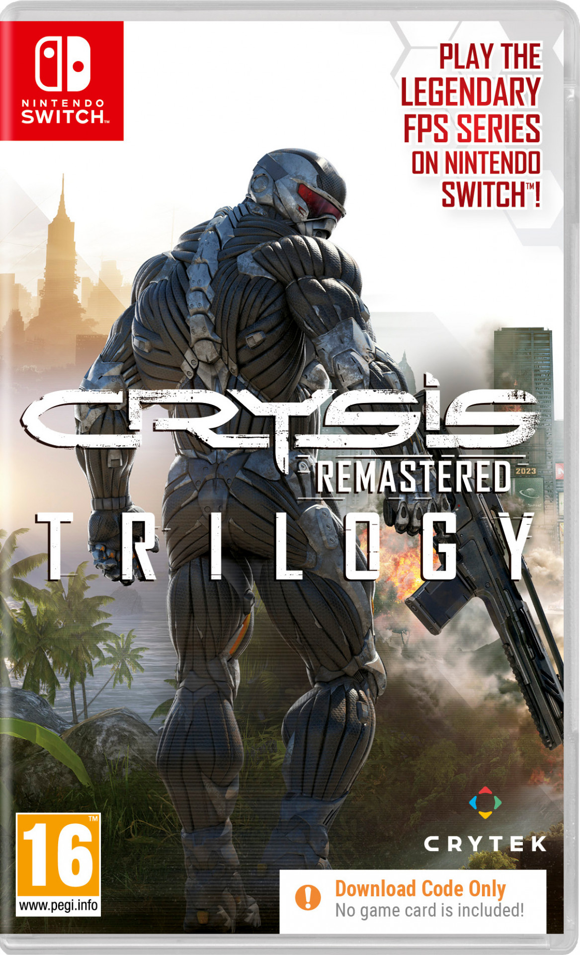 Crysis Trilogy Remastered (Code in a Box) - Nintendo Switch