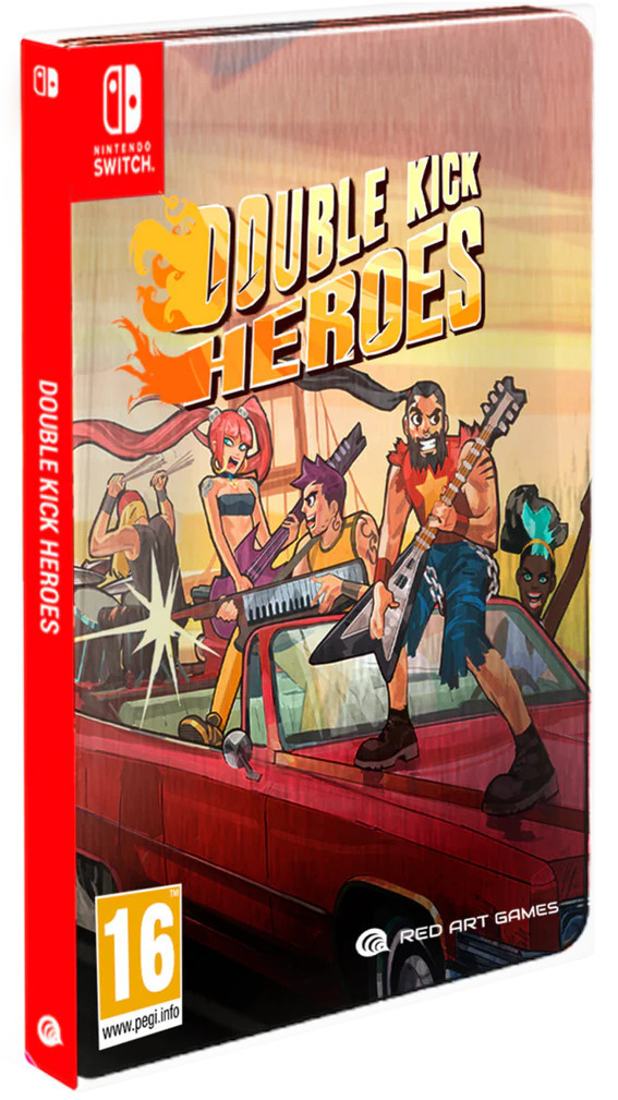 Double Kick Heroes Steelbook Edition