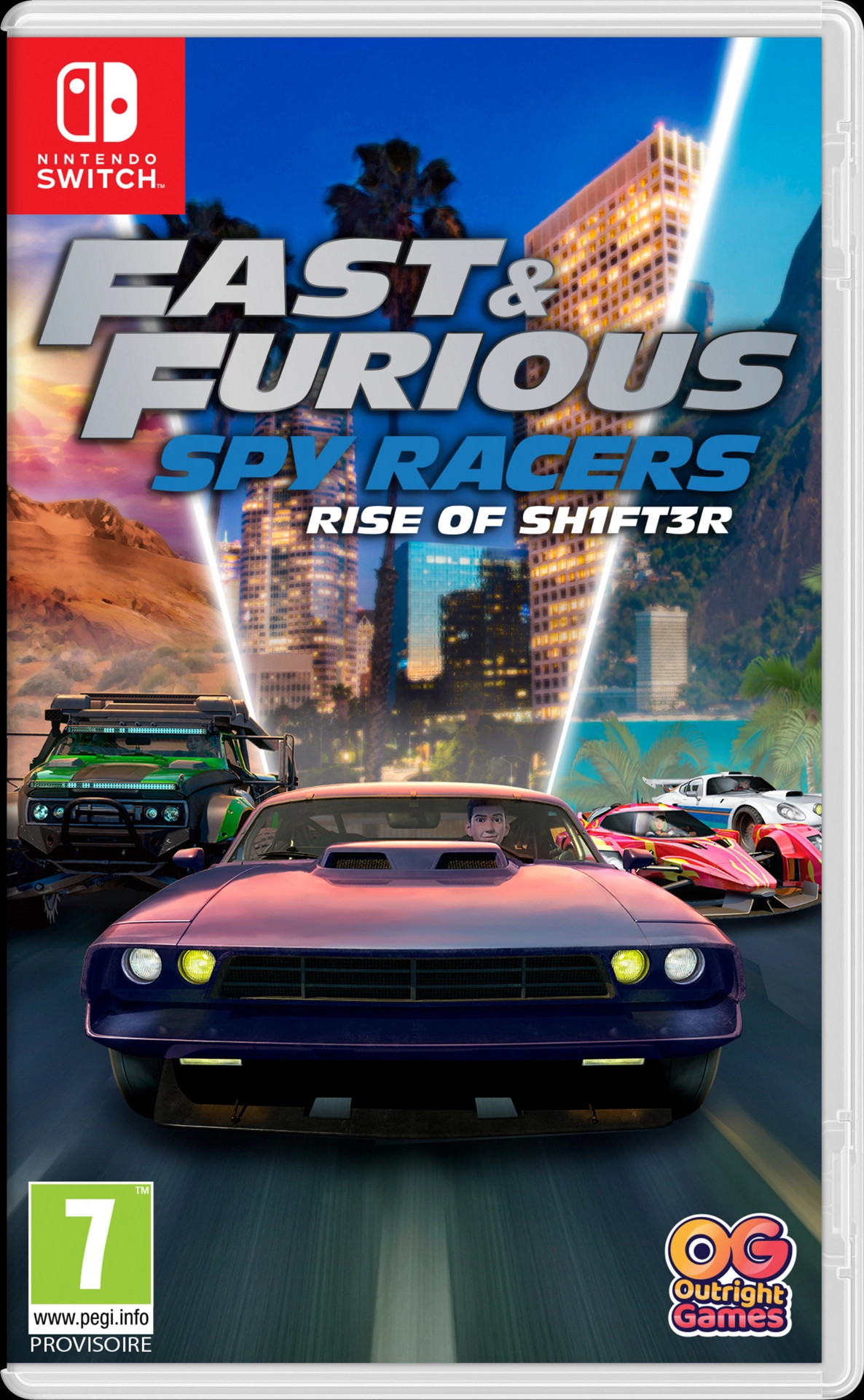 Fast & Furious: Spy Racers Rise of SH1FT3R - Nintendo Switch