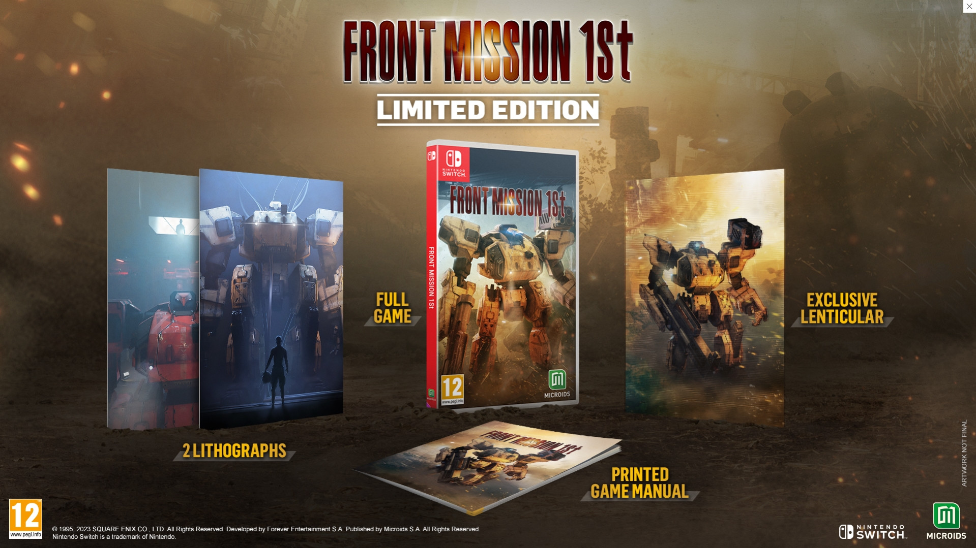 Front Mission 1st Remake: Limited Edition - Nintendo Switch