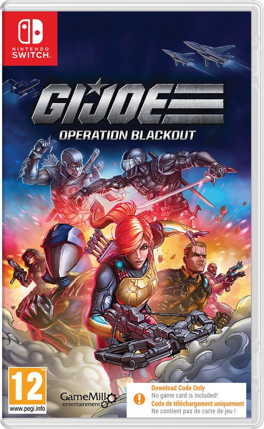 GI Joe Operation Blackout (code in a box) - Nintendo Switch
