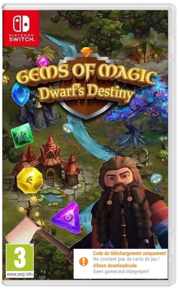 Gems of Magic: Dwarf's Destiny (Code in a Box)