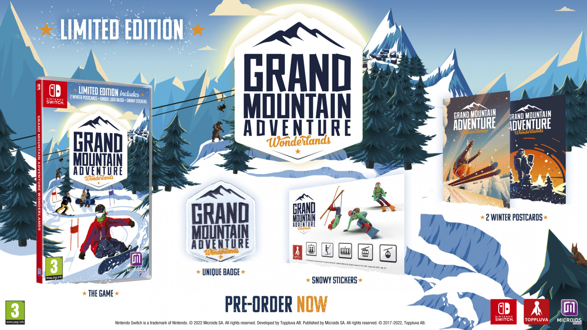 Grand Mountain Adventure Wonderlands Limited Edition - Nintendo Switch
