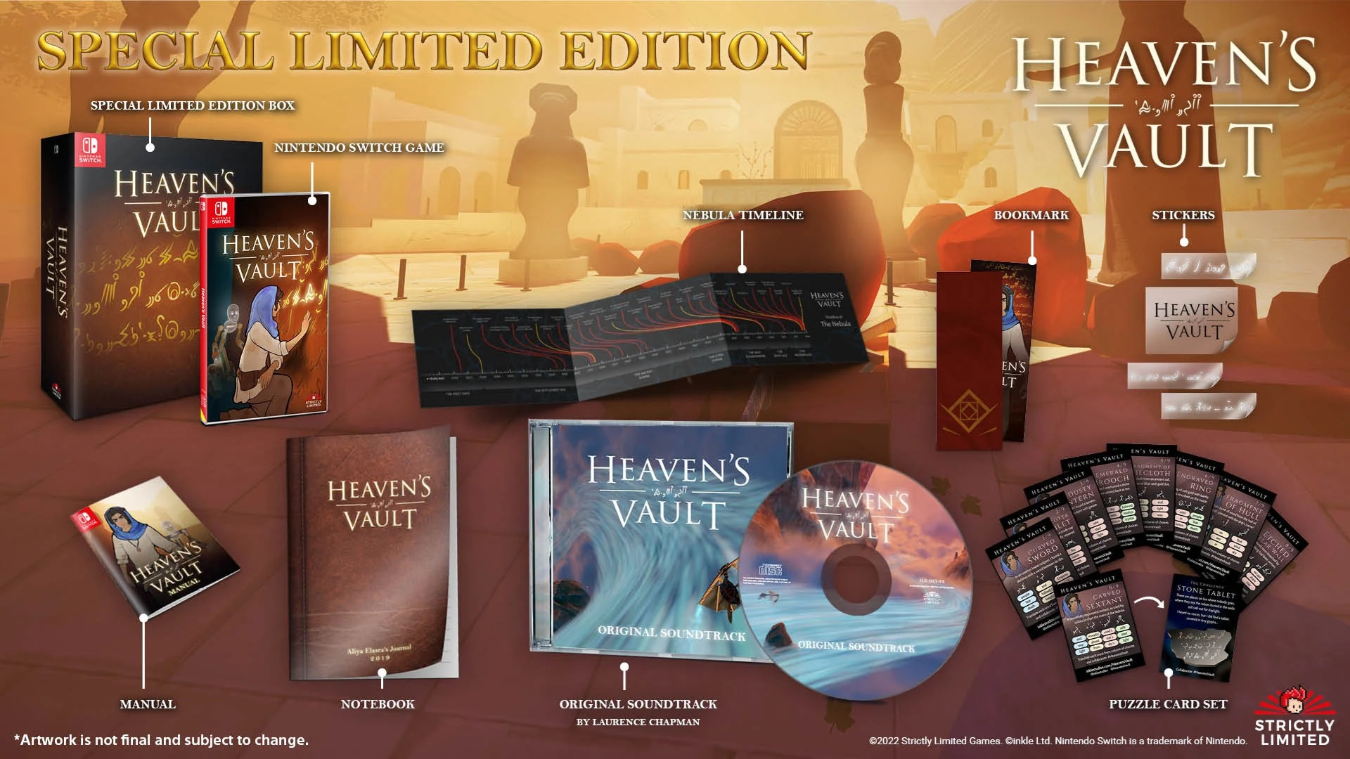 Heaven's Vault Special Limited Edition - Nintendo Switch