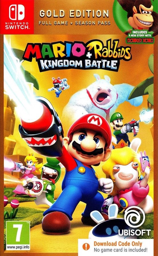 Mario + Rabbids Kingdom Battle Gold Edition (Code in a Box)