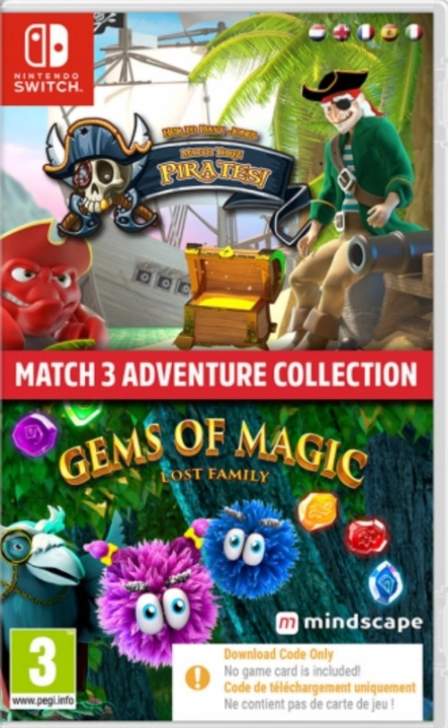 Match 3 Adventure Collection (Code in a Box) - Nintendo Switch