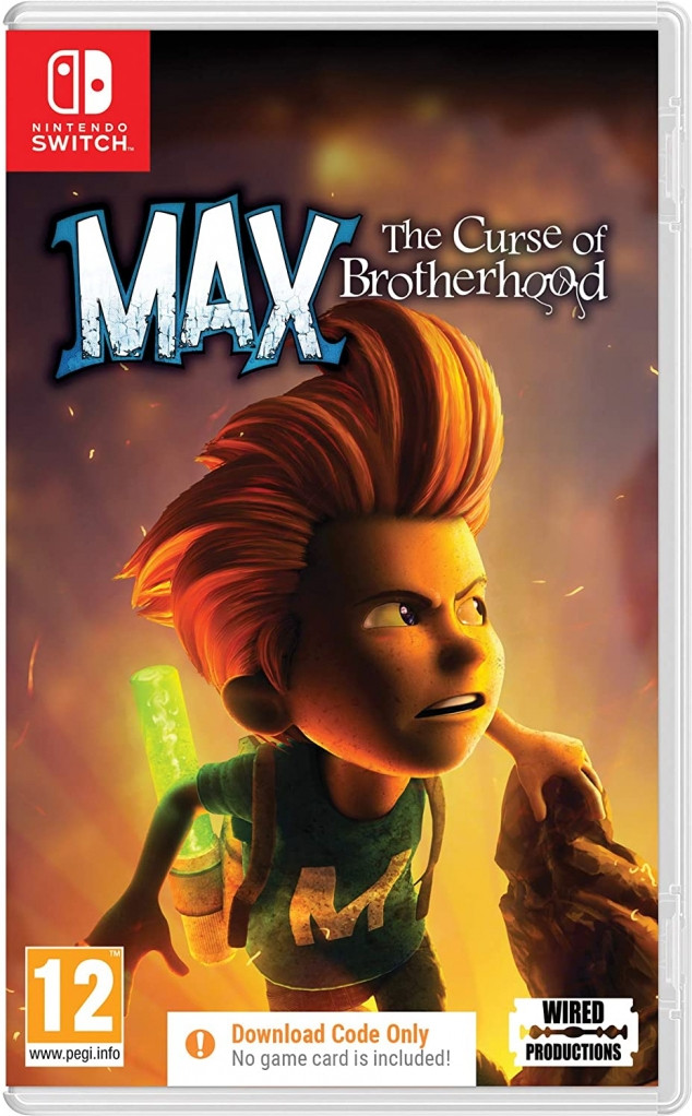 Max: The Curse of Brotherhood (Code in a Box) - Nintendo Switch