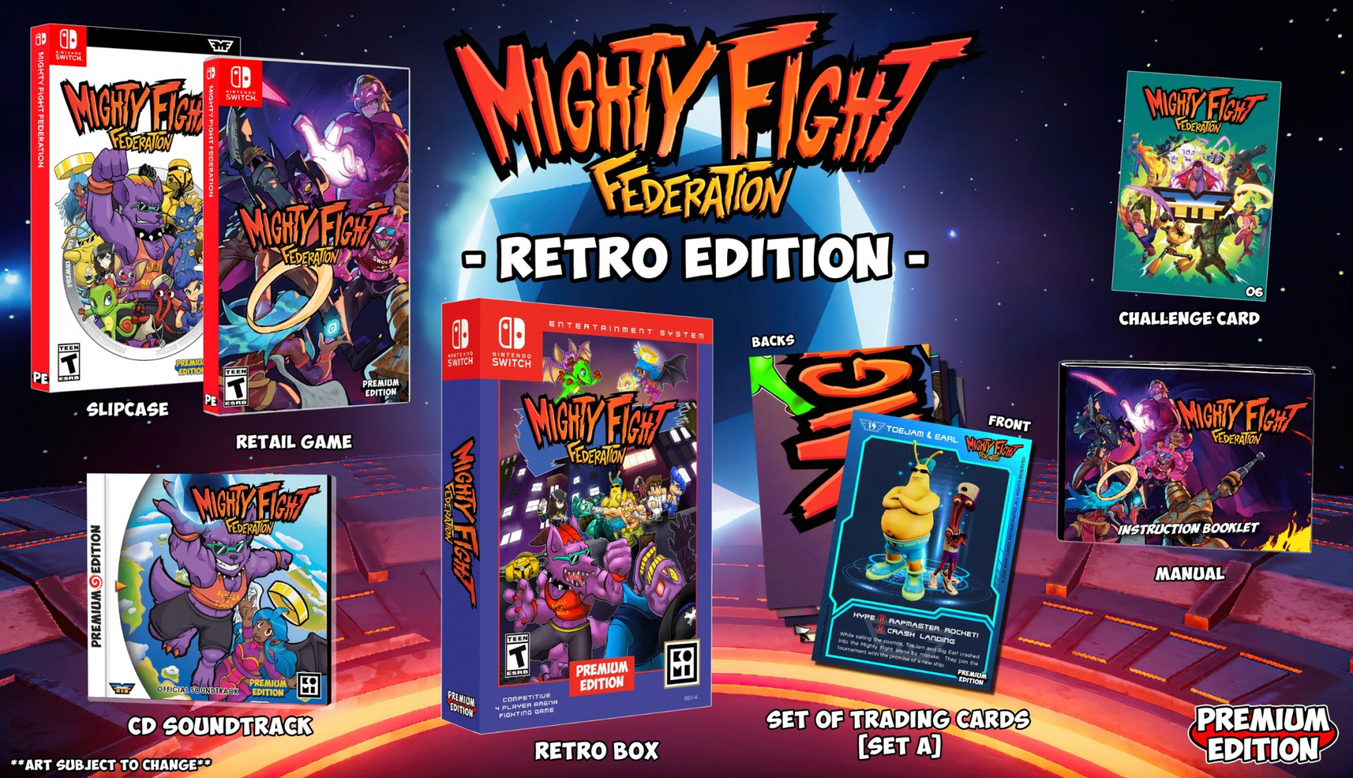 Mighty Fight Federation Retro Edition - Nintendo Switch