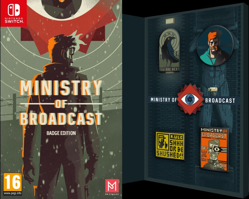 Ministry of Broadcast Badge Edition - Nintendo Switch