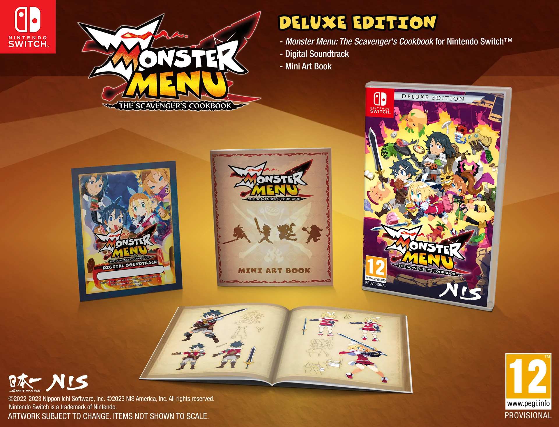 Monster Menu: The Scavenger's Cookbook Deluxe Edition - Nintendo Switch