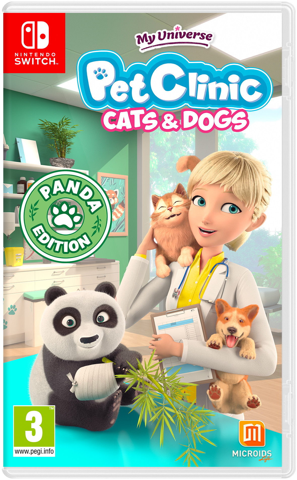 My Universe Pet Clinic Cats & Dogs Panda Edition - Nintendo Switch