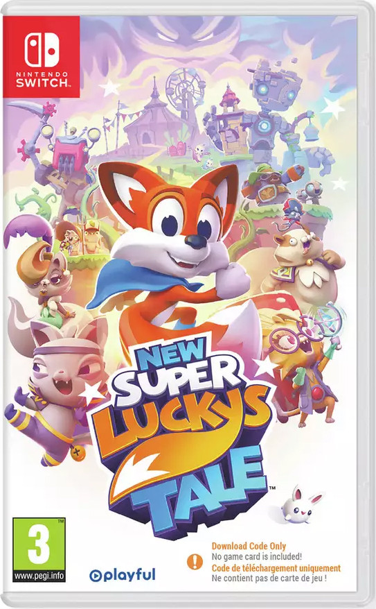 New Super Lucky's Tale (Code in a Box) - Nintendo Switch