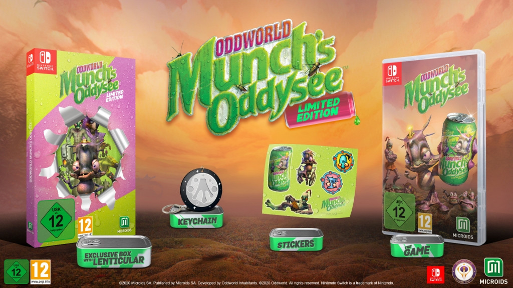 Oddworld Munch's Oddysee Limited Edition - Nintendo Switch
