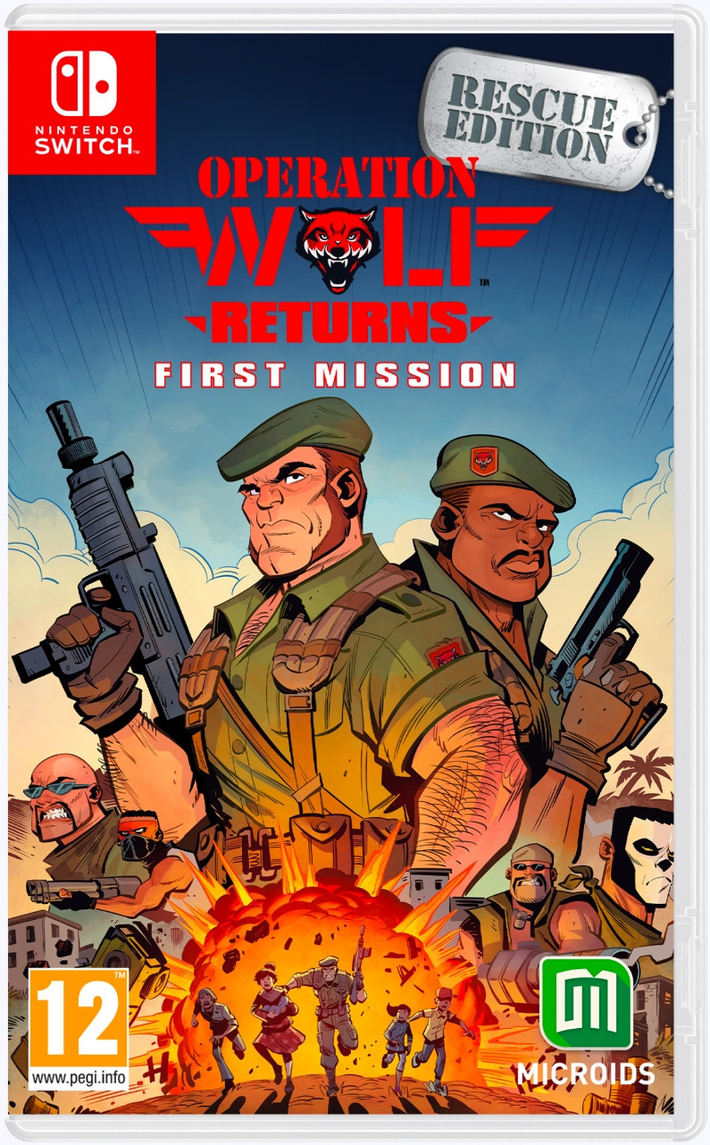 Operation Wolf Returns: First Mission Rescue Edition - Nintendo Switch