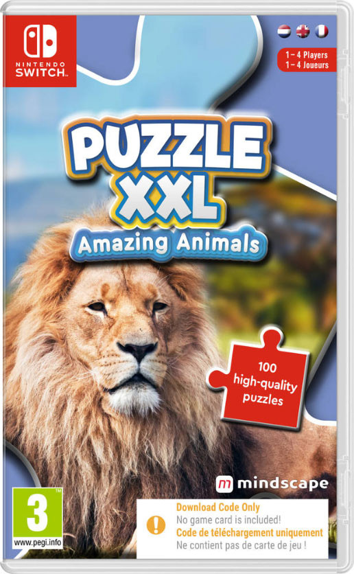Puzzle XXL Amazing Animals (Code in a Box) - Nintendo Switch