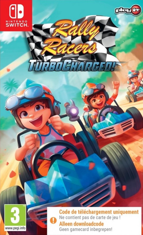 Rally Racers Turbocharged! (Code in a Box) - Nintendo Switch