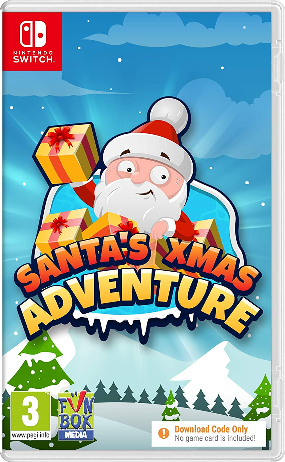 Santa's Xmas Adventure (Code in a Box) - Nintendo Switch