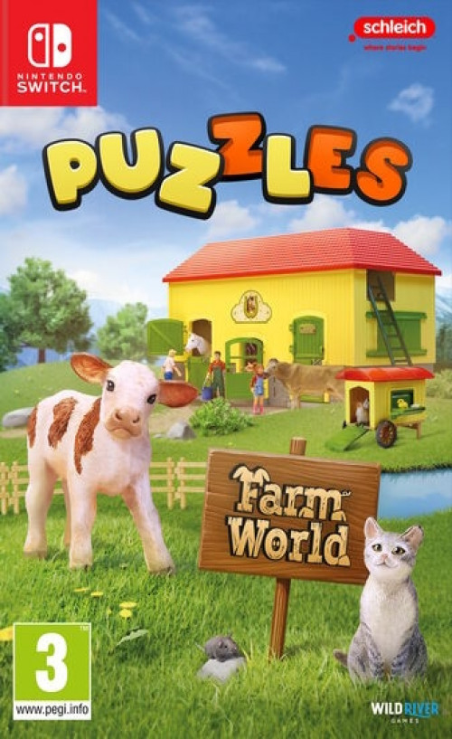 Schleich Puzzle - Farm World - Nintendo Switch