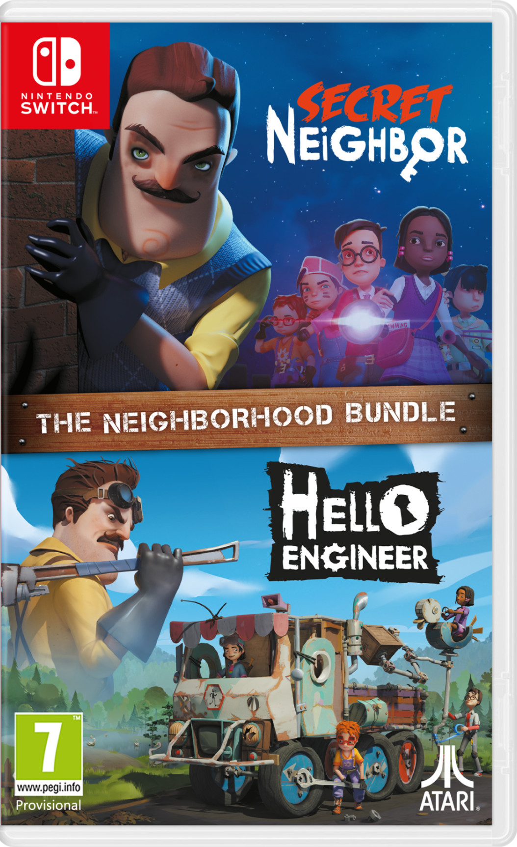 Secret Neighbor + Hello Engineer - The Neigborhood Bundle - Nintendo Switch