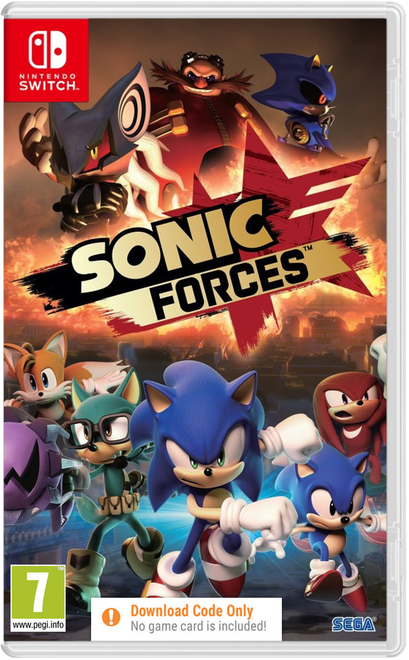 Sonic Forces (Code in a Box) - Nintendo Switch
