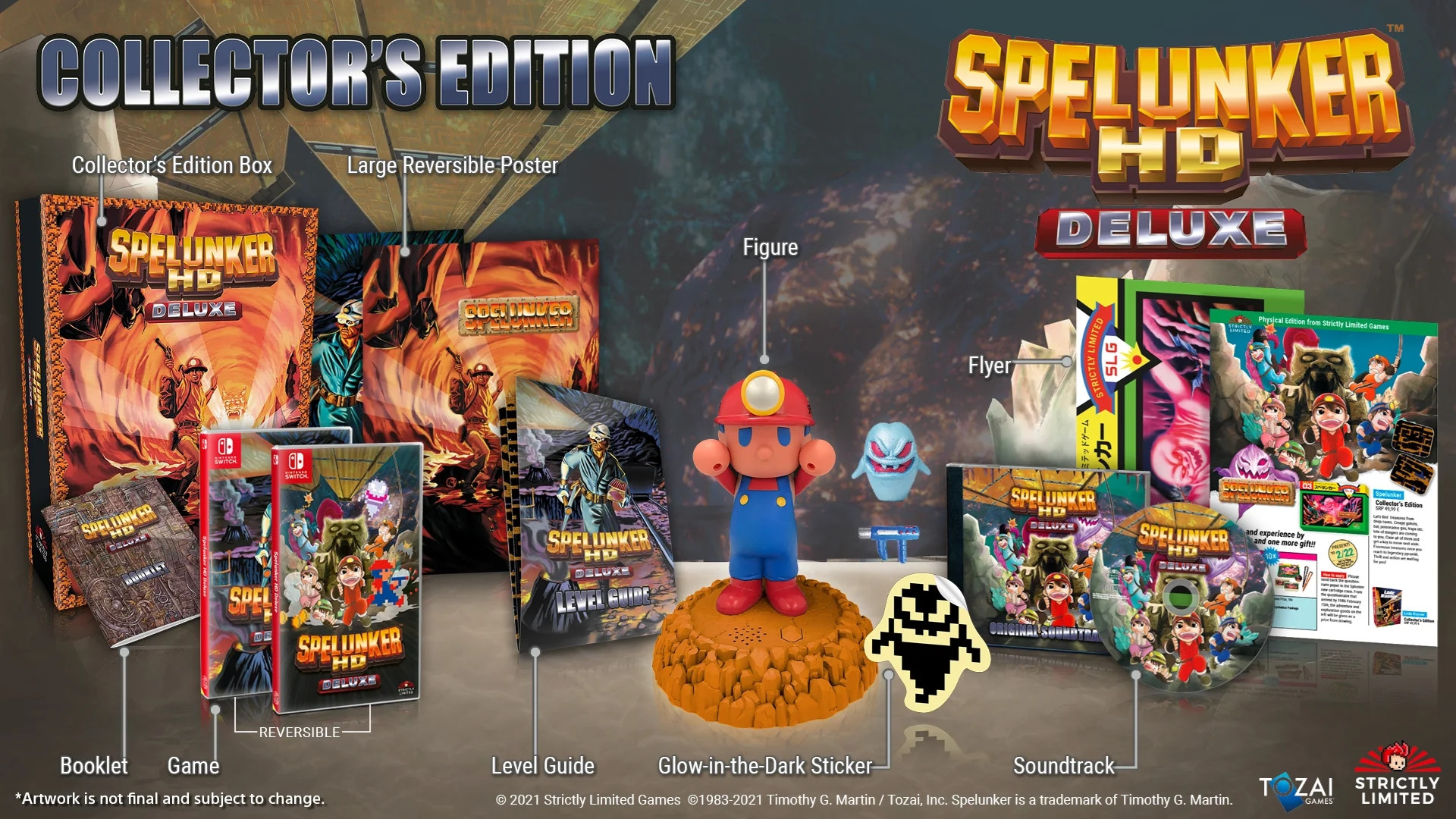 Spelunker HD Deluxe Collector's Edition - Nintendo Switch