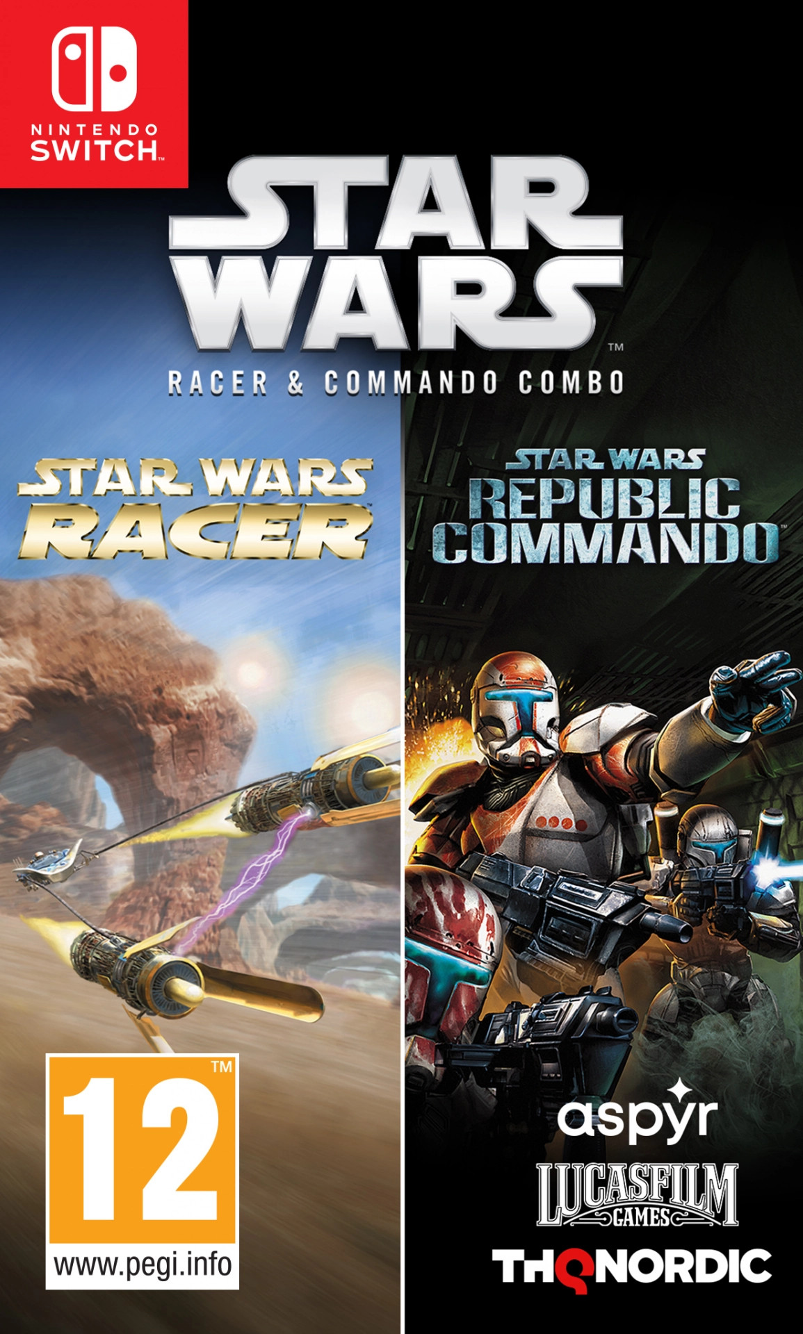 Star Wars Episode 1 Racer & Republic Commando Collection - Nintendo Switch