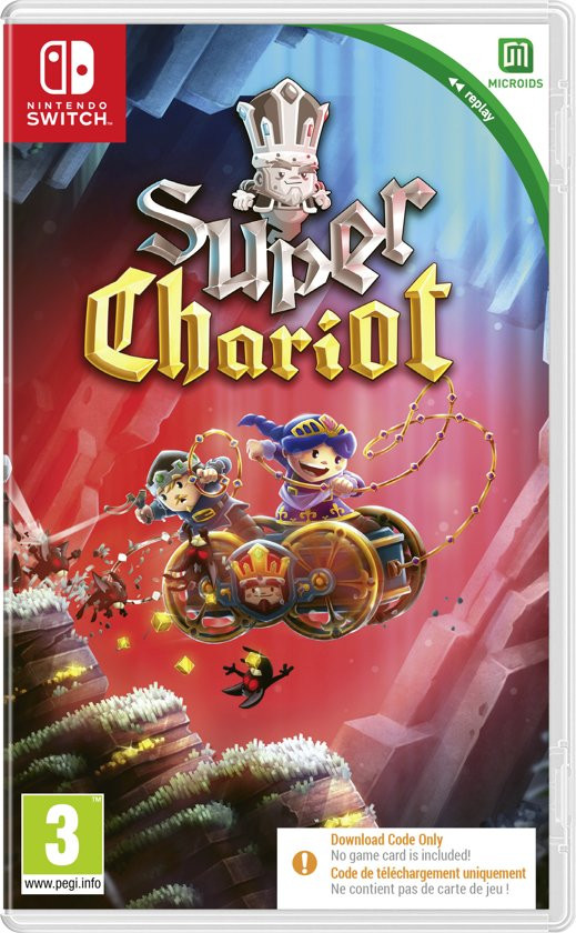 Super Chariot (Code in a Box) - Nintendo Switch