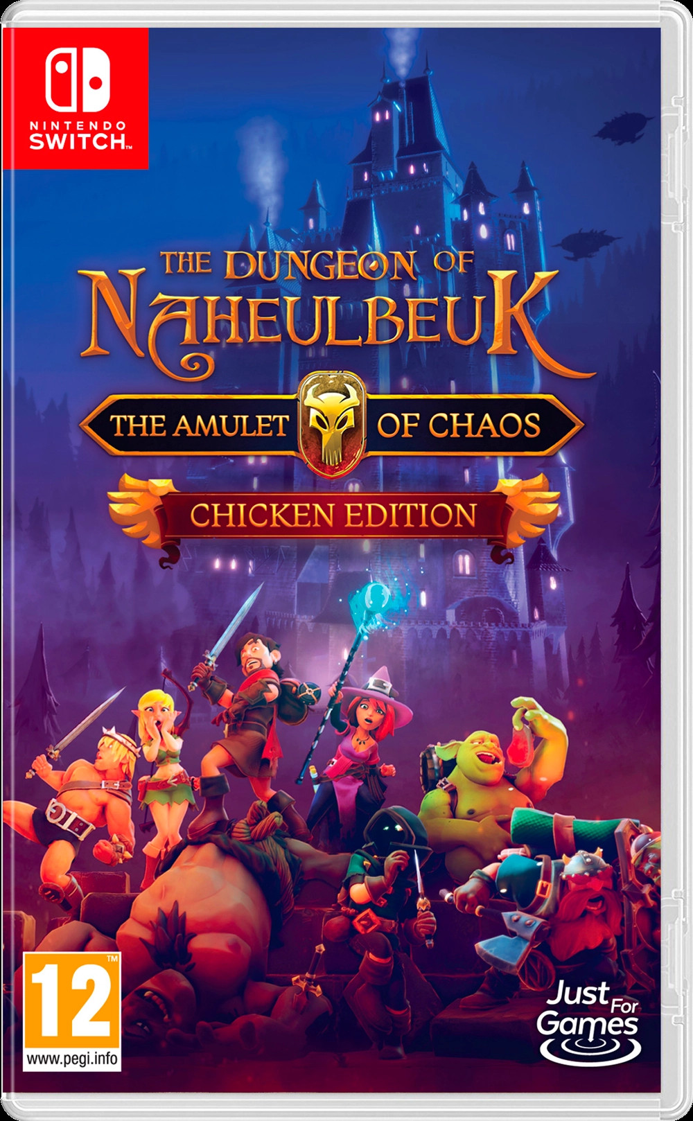 The Dungeon Of Naheulbeuk: The Amulet Of Chaos - Chicken Edition - Nintendo Switch