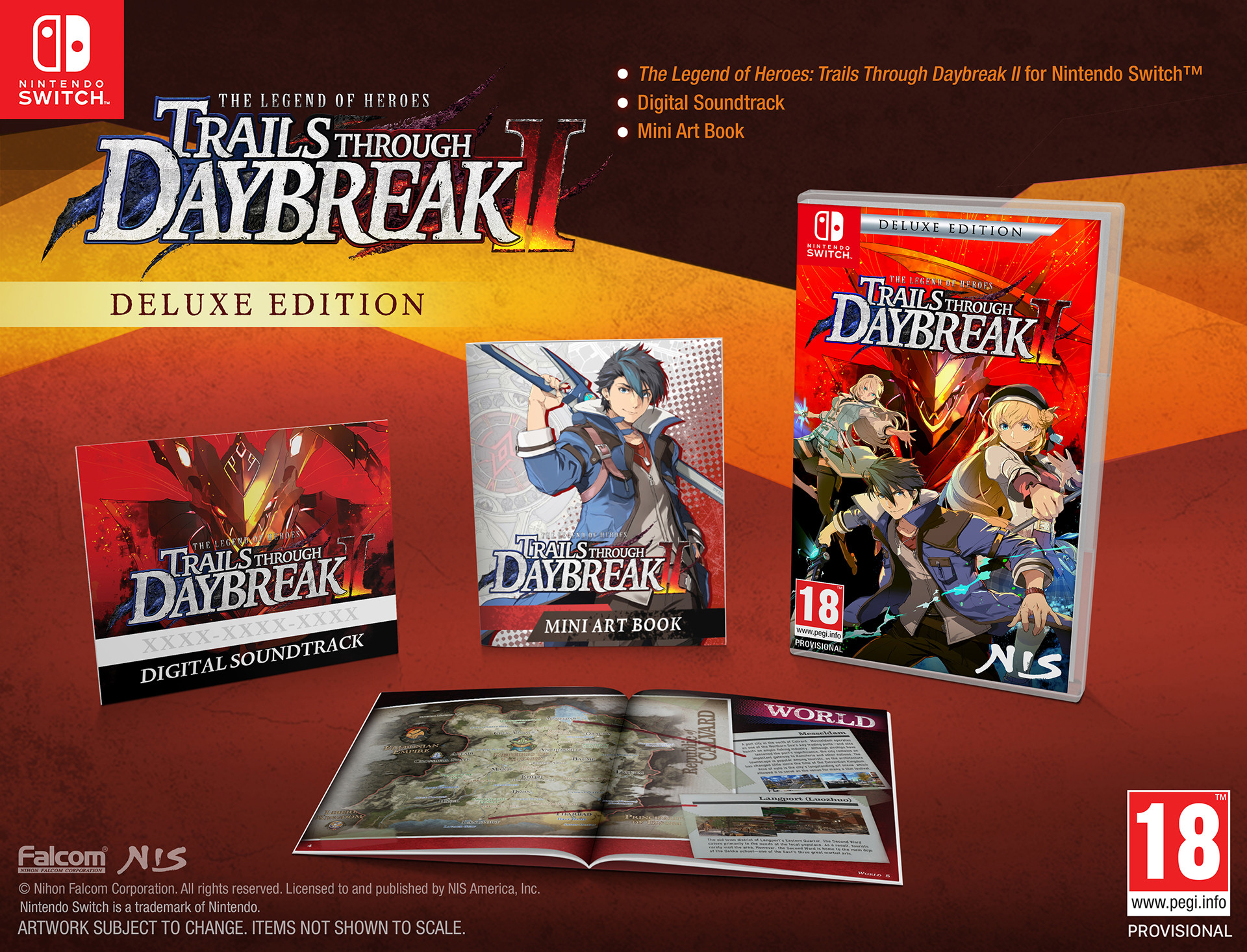 The Legend of Heroes Trails Through Daybreak II Deluxe Edition - Nintendo Switch