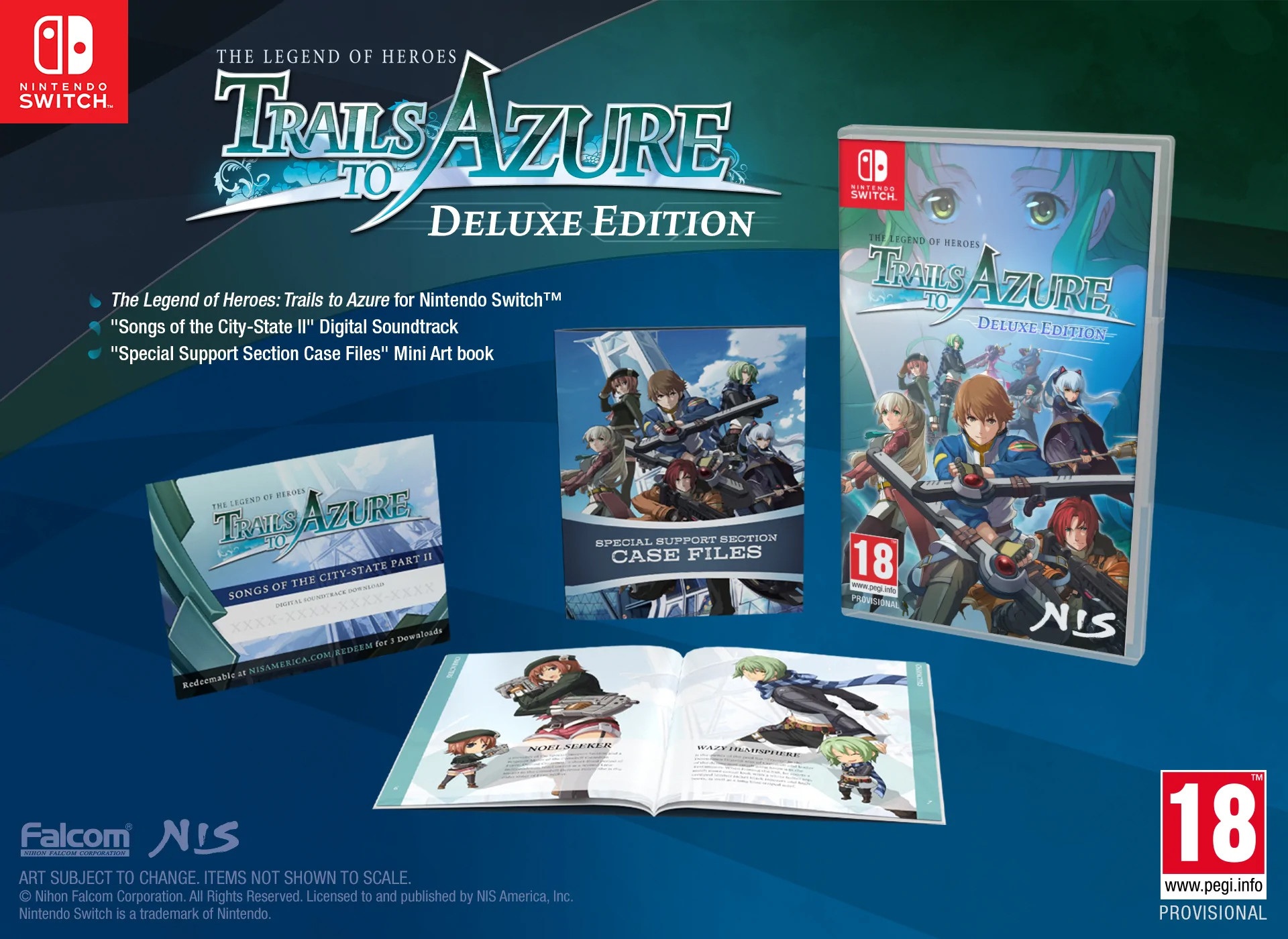 The Legend of Heroes Trails to Azure Deluxe Edition - Nintendo Switch