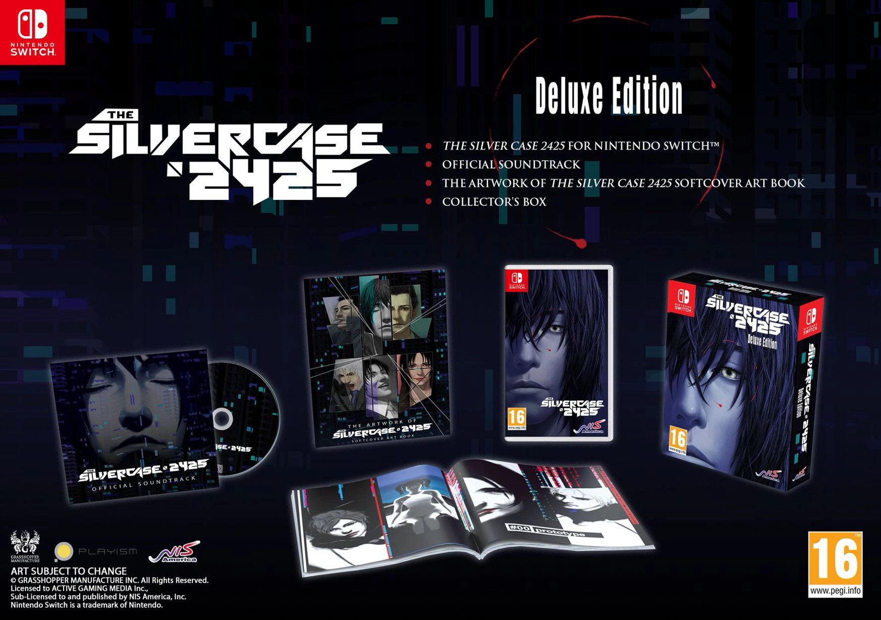 The Silver Case 2425 Deluxe Edition (schade aan doos) - Nintendo Switch