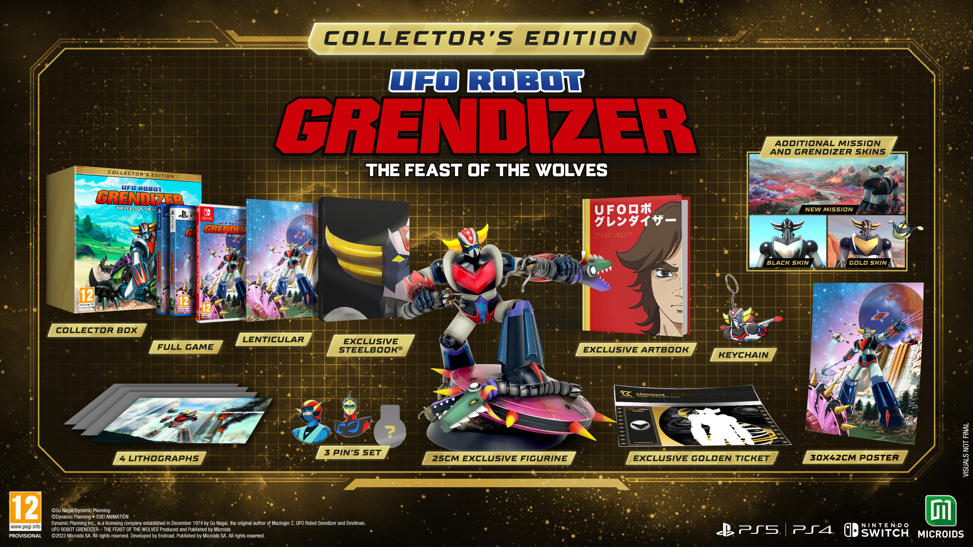 UFO Robot Grendizer: The Feast of the Wolves Collector's Edition - Nintendo Switch