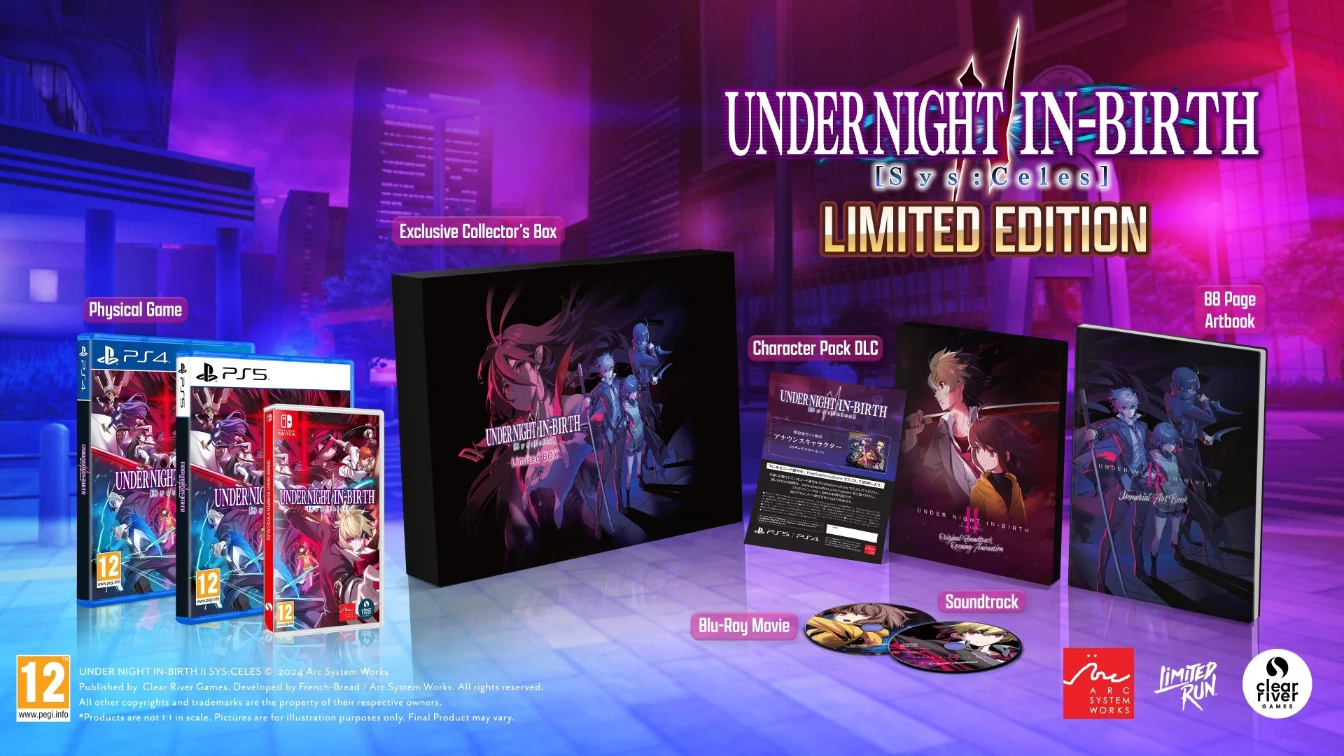 Under Night In-Birth II Limited Edition