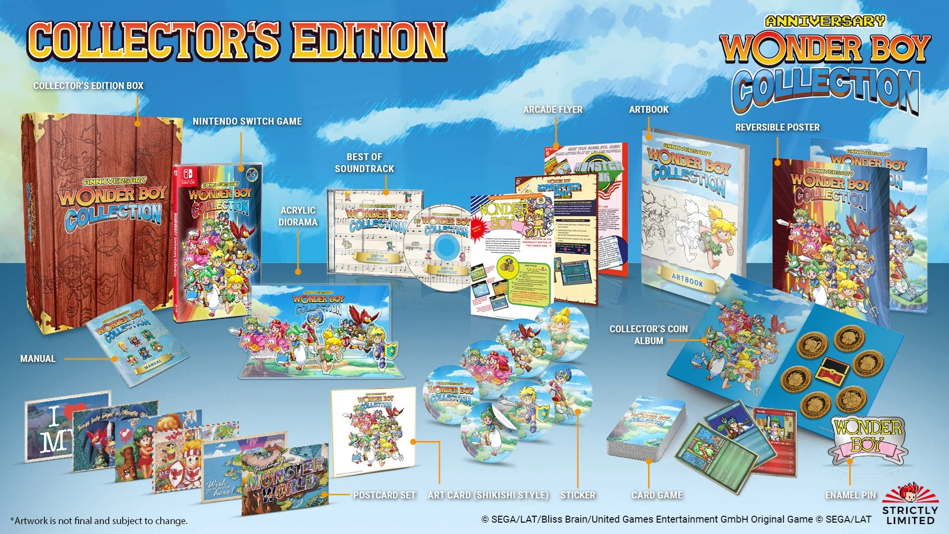 Wonder Boy Anniversary Collection Collector's Edition - Nintendo Switch