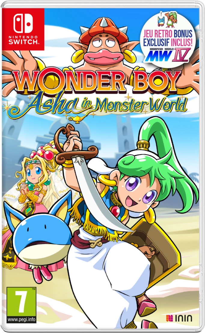 Wonder Boy Asha in Monster World - Nintendo Switch