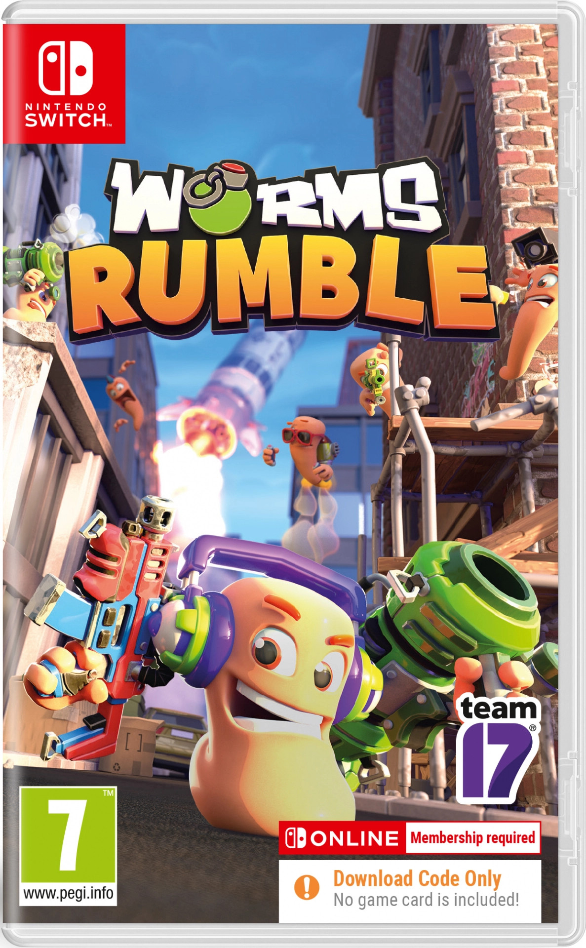 Worms Rumble (Code in a Box) - Nintendo Switch
