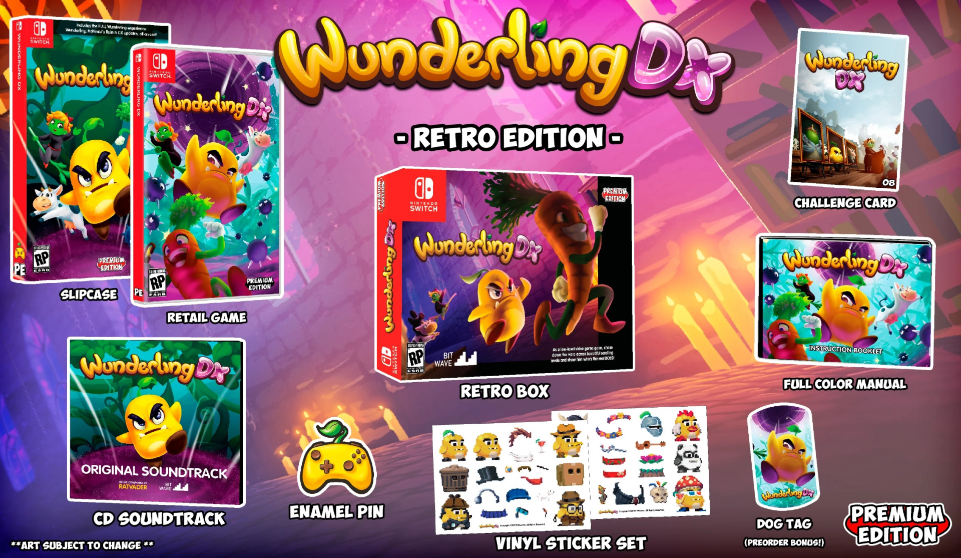 Wunderling DX Retro Edition - Nintendo Switch
