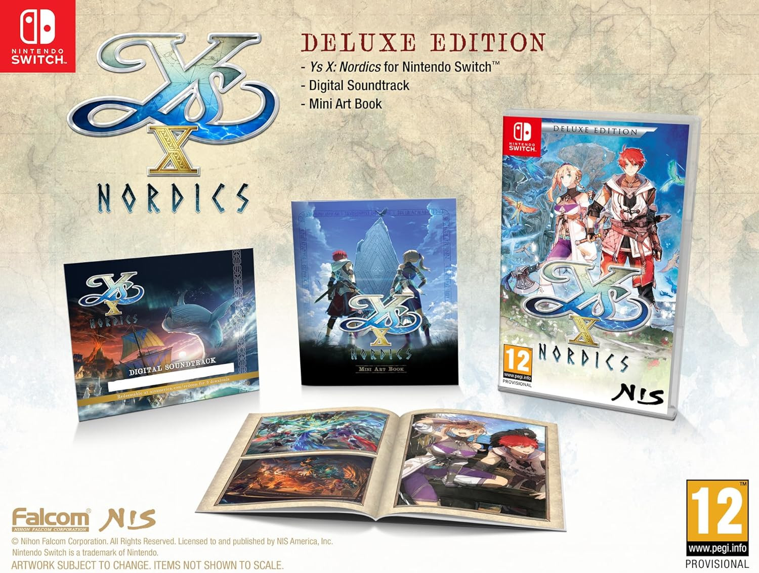 YS X Nordics Deluxe Edition - Nintendo Switch