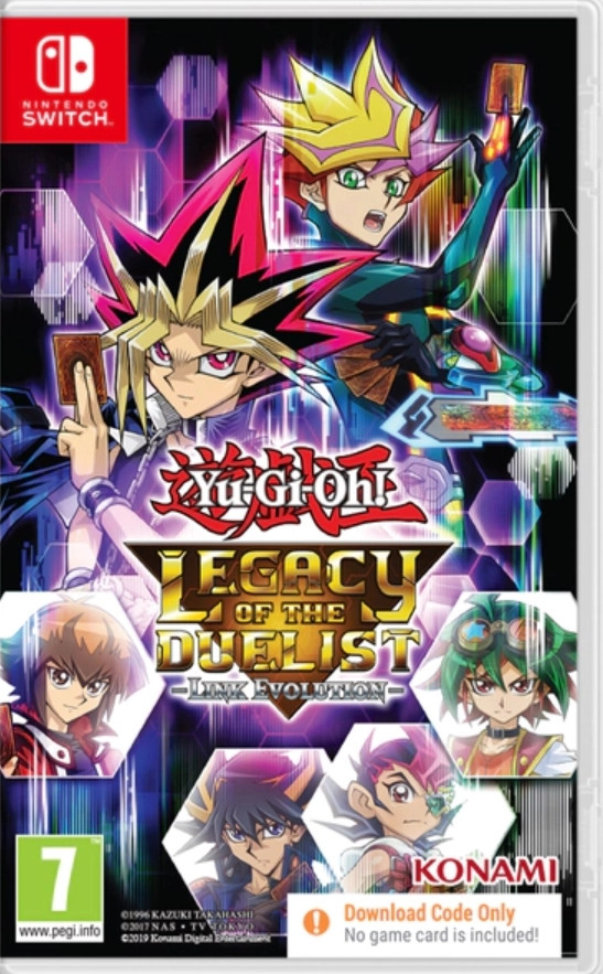 Yu-Gi-Oh! Legacy of the Duelist Link Evolution (Code in a Box) - Nintendo Switch
