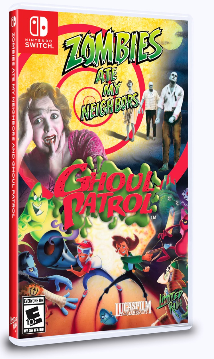 Zombies Ate My Neighbors & Ghoul Patrol Double Pack (Inclusief 3D-Bril) (Limited Run Games) - Nintendo Switch