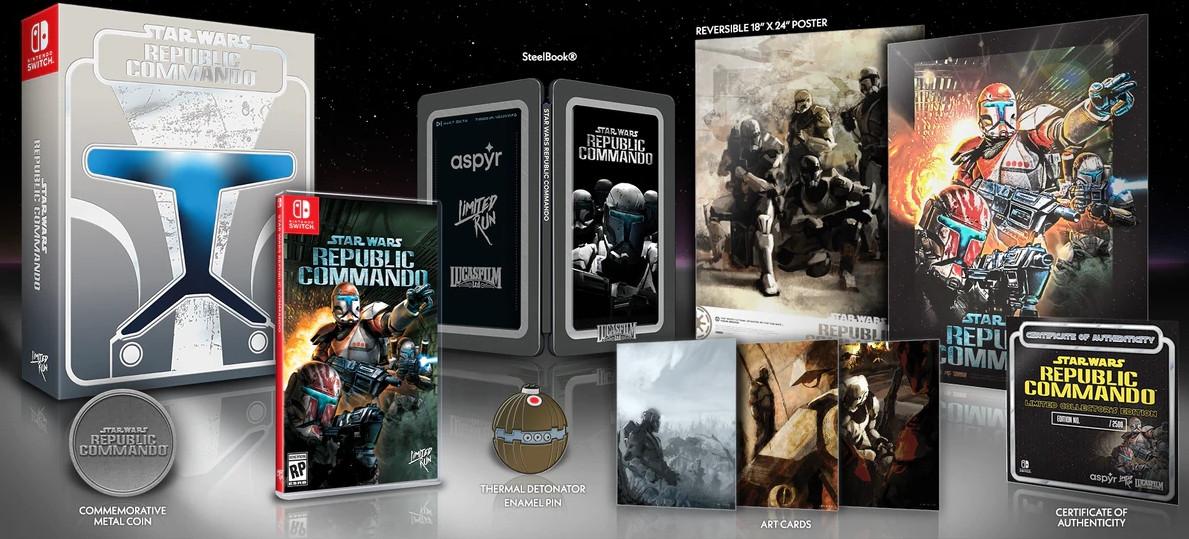 <br />
<b>Warning</b>: Undefined variable $categoryPath in <b>/opt/bitnami/apache/htdocs/game/nintendo-switch/game.php</b> on line <b>266</b><br />
Star Wars: Republic Commando Collector's Edition (Limited Run Games) -