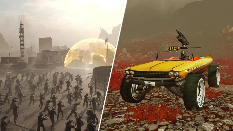 Helldivers 2 Mod Turns FRV Into Crazy Taxi Madness