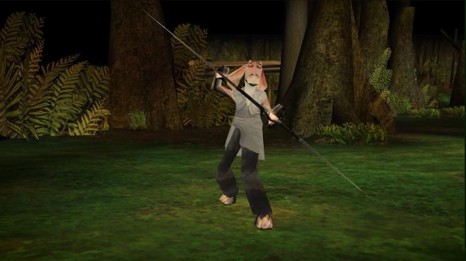 Jar Jar Binks Voegt Zich Bij Star Wars Episode I Jedi Power Battles