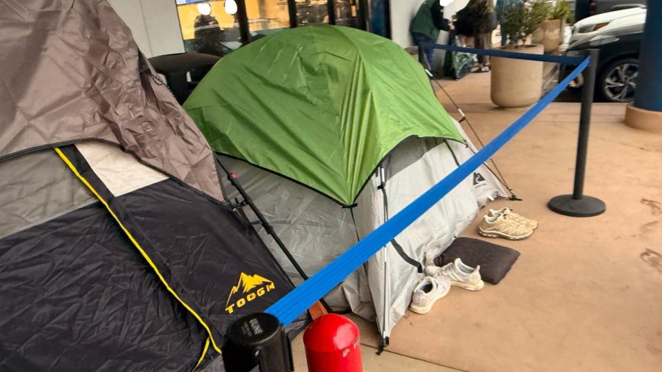 Nvidia RTX 5090 Fans Brave January Cold to Camp Out