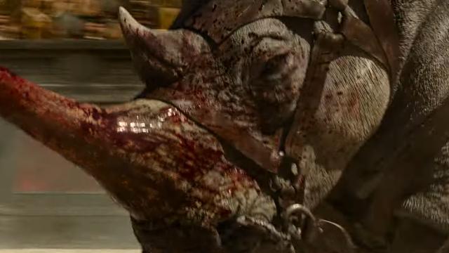 De 25-jarige droom van Ridley Scott Rhino-gevecht in Gladiator 2