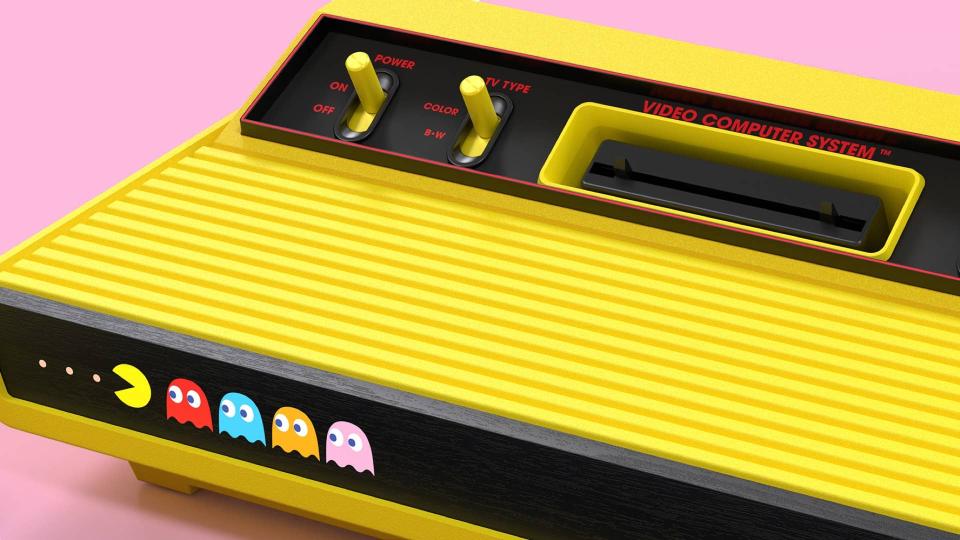 Atari 2600 Returns with Bold Yellow Pac-Man Edition